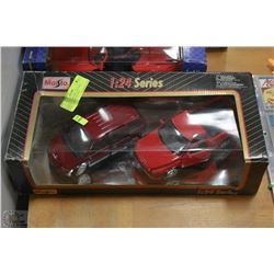 MAISTO 2 PACK DIE CAST INCL DODGE CARAVAN AND
