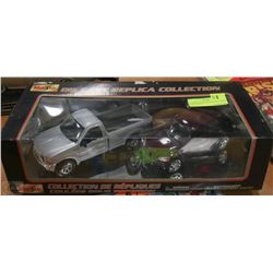 MAISTO 2 PACK DIE CAST INCL FORD F350 AND PT