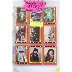 COMPLETE  1979  ALIEN CARD SET