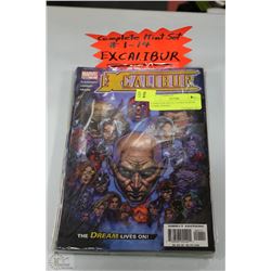 COMPLETE SET #1-14 EXCALIBUR COMIC BOOKS