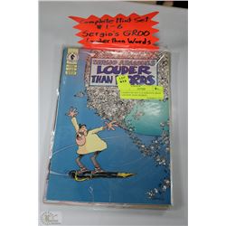 COMPLETE SET #1-6 SERGIO'S GROO LOUDER THAN WORDS