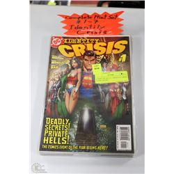 COMPLETE SET #1-7 IDENTITY CRISIS COMIC BOOKS