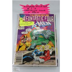 COMPLETE SET #1-4 FANTASTIC FOUR VS X-MEN COMIC
