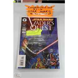 COMPLETE SET #1-4 STARWARS VADER'S QUEST COMIC