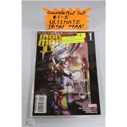 COMPLETE SET #1-5 ULTIMATE IRON MAN II COMIC BOOKS