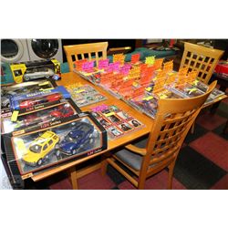 TABLE WITH 4 CHAIRS- SCRATCHES ON TOP