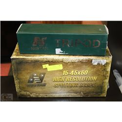 NCSTAR 15-45 X 60 HIGH RESOLUTION SPOTTING SCOPE