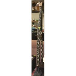 LARGE WOODEN GIRAFFE 79"HIGH