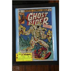 MARVEL GHOST RIDER COMIC BOOK DISPLAY #77 1982