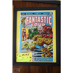 FANTASTIC FOUR #127-46 YEAR OLD COMIC BOOK DISPLAY