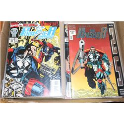 FLAT WITH EARLY PUNISHER MAGAZINES