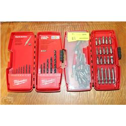 MILWAUKEE BIT SETS