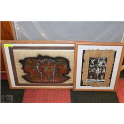 SET OF 2 FRAMED EGYPTIAN PICTURES