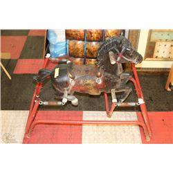 VINTAGE ROCKING HORSE