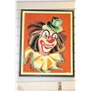 Image 1 : FRAMED NEEDLE POINT CLOWN PICTURE