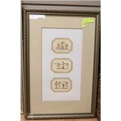 HUNTER SPORTS OF THE GENNII FRAMED PICTURE