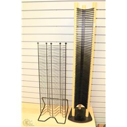PAIR OF CD RACKS