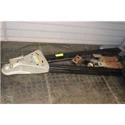 POWERFIST 5000LB TOW BAR WITH HITCH, BALL  AND