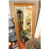 Image 1 : LARGE WOODEN FRAMED MIRROR 65"X29"