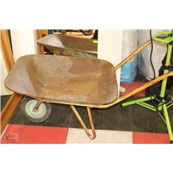 VINTAGE WHEEL BARROW