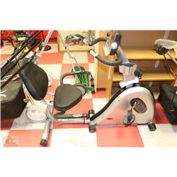 FITNESS CLUB MAGNETIC RECUMBENT EXERCISE BIKE