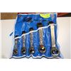Image 1 : 5 PC RATCHET BOX WRENCH SET 6MM-21MM