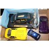 Image 1 : FLAT OF 4 DIE CAST COLLECTIBLE CARS INCL.  PT
