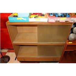 GLASS DOOR DISPLAY SHELF