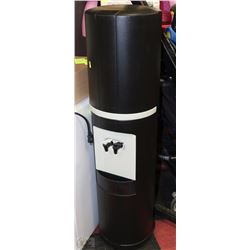 BLACK "FAHRENHEIT" HOT/COLD WATER COOLER WITH