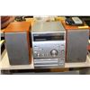Image 1 : SONY BOOKSHELF STEREO WITH REMOTE AND ANTENNA