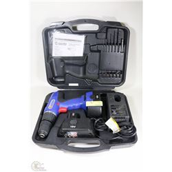 C.H. 18 VOLT CORDLESS DRILL WITH EXTRA BATTERY
