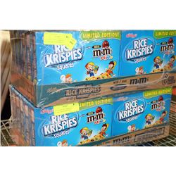 LTD EDITION RICE KRISPIES SQUARES WITH M&M'S X2