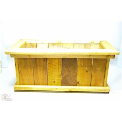 WINDOW CEDAR PLANTER BOX 12"X24"X10"H