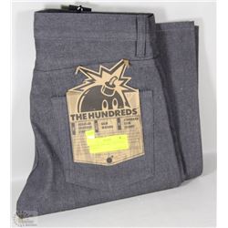 MENS THE 100'S GREY JEANS 30X34 SLIM FIT