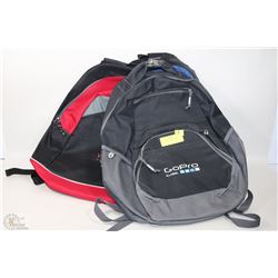 LOT OF 3 NEW BACKPACKS