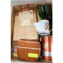 LARGE FLAT OF MISC VINTAGE COLLECTIBLES