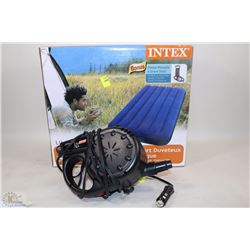 INTEX INFLATABLE MATTRESS WITH PUMP