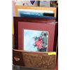 Image 1 : BOX OF ASSORTED PICTURES INCL, CANVAS, ART, PRINTS