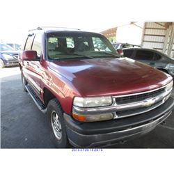 2001 - CHEVROLET TAHOE