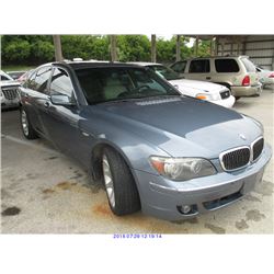 2006 - BMW 750I