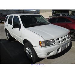 2002 - ISUZU RODEO// REBUILT SALVAGE