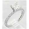 Image 7 : 2.20 ctw Certified Diamond Ring - 14KT White Gold