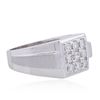 Image 1 : 14KT White Gold 0.80 ctw Diamond Ring