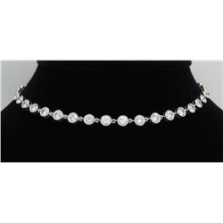 Julius Cohen 11.00 ctw Diamond Necklace - Platinum