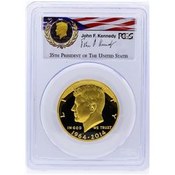 2014-W PCGS PR69DCAM 50th Anniversary JFK Half Dollar Gold Coin