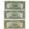 Image 2 : 1934 $5 Silver Certificate Currency Lot of 3