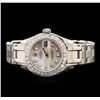 Image 1 : Rolex Pearl Master 18KT White Gold 1.44 ctw Diamond DateJust Ladies Watch