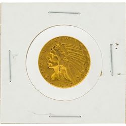 1909 $5 XF Indian Head Half Eagle Gold Coin