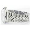 Image 8 : Rolex Stainless Steel 1.00 ctw Diamond and Sapphire DateJust Men's Watch