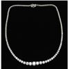 Image 2 : 10.28 ctw Diamond Necklace - Platinum